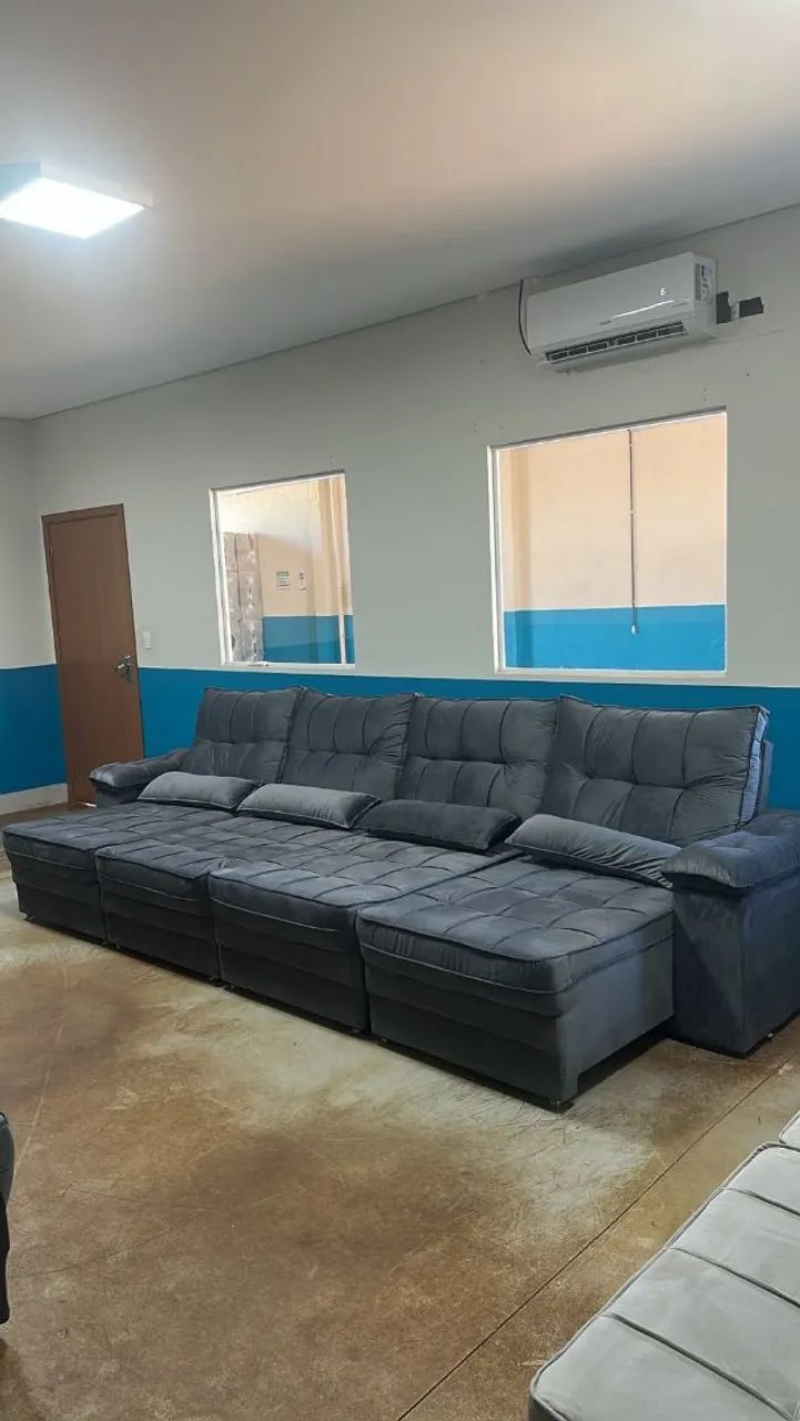 Promoção FABRICAÇÃO SOFÁ RETRÁTIL E RECLINÁVEL 3.75 LARGURA GIGANTE  - Foto 3