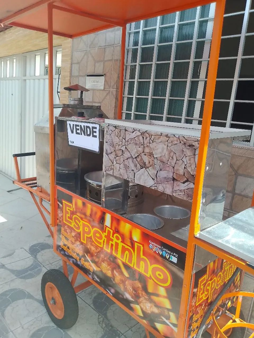 Carrinho de espetinho  - Foto 4