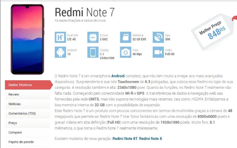 Celular Redmi note 7  - Foto 3