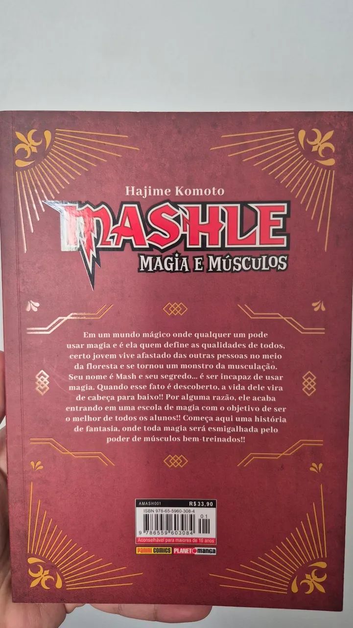 Mangá de Mashle magia e músculos  - Foto 2