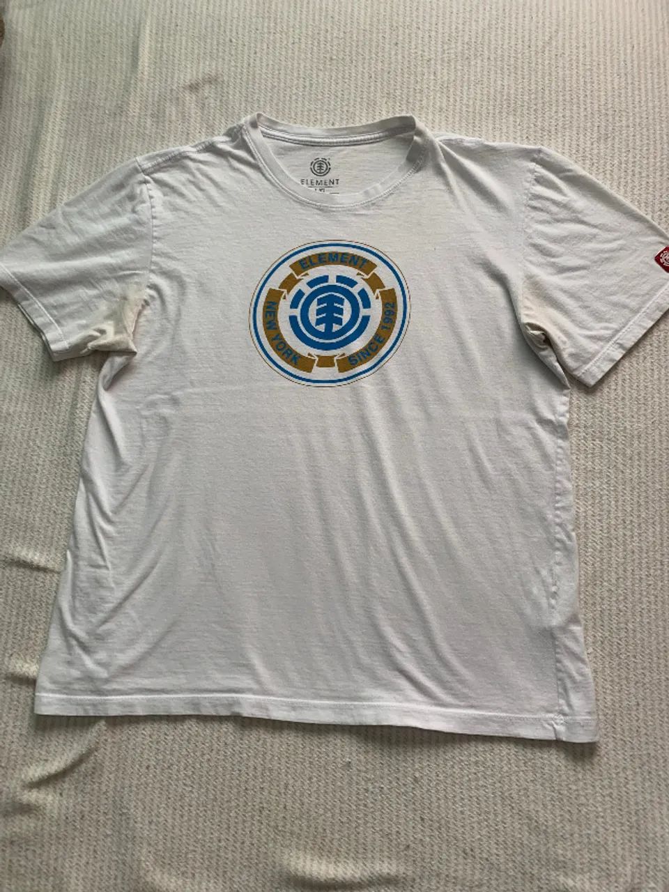 camisa surf element branca tamanho g original