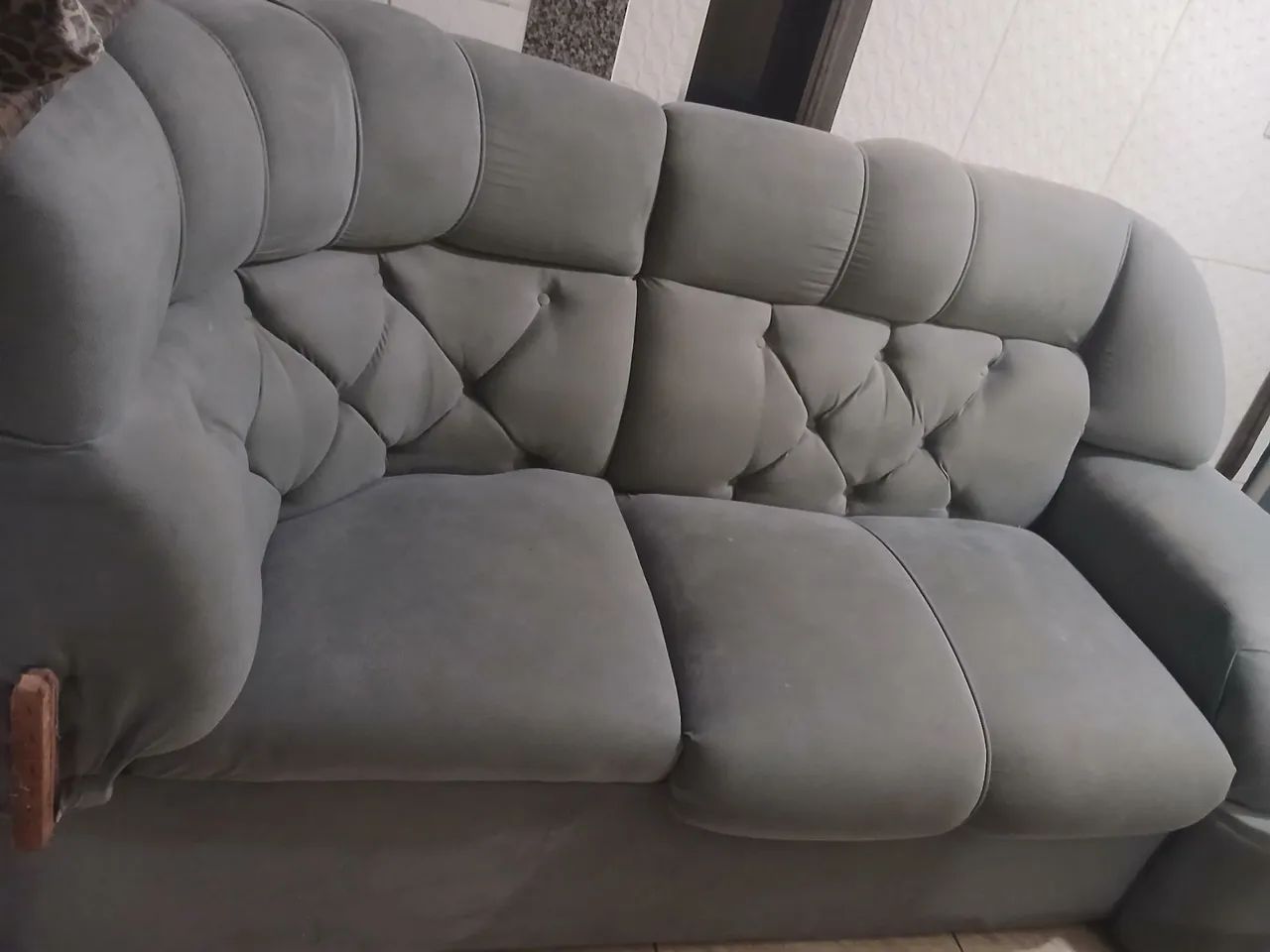 Sofá de canto confortável 