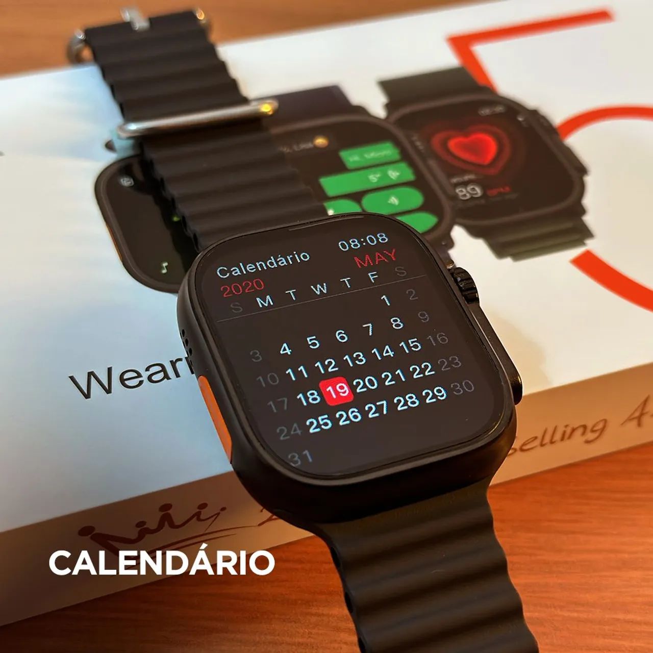 Smartwatch U5x original com garantia  - Foto 5