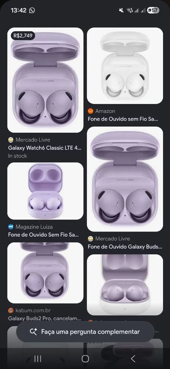 Fone ouvido 