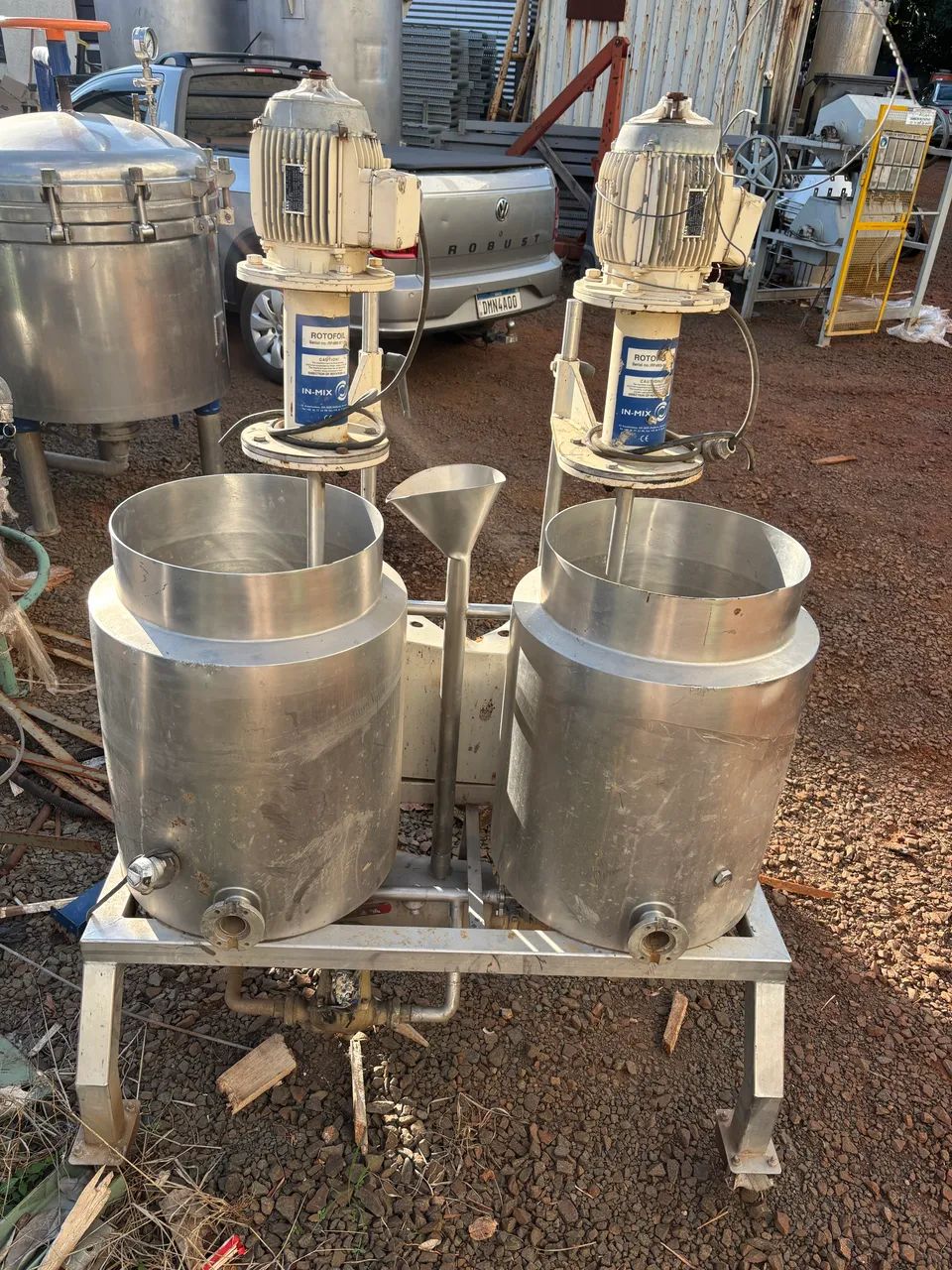 Tanque Misturador Encamisado em Aço Inox com Aquecimento Elétrico 100 Litros - Foto 2