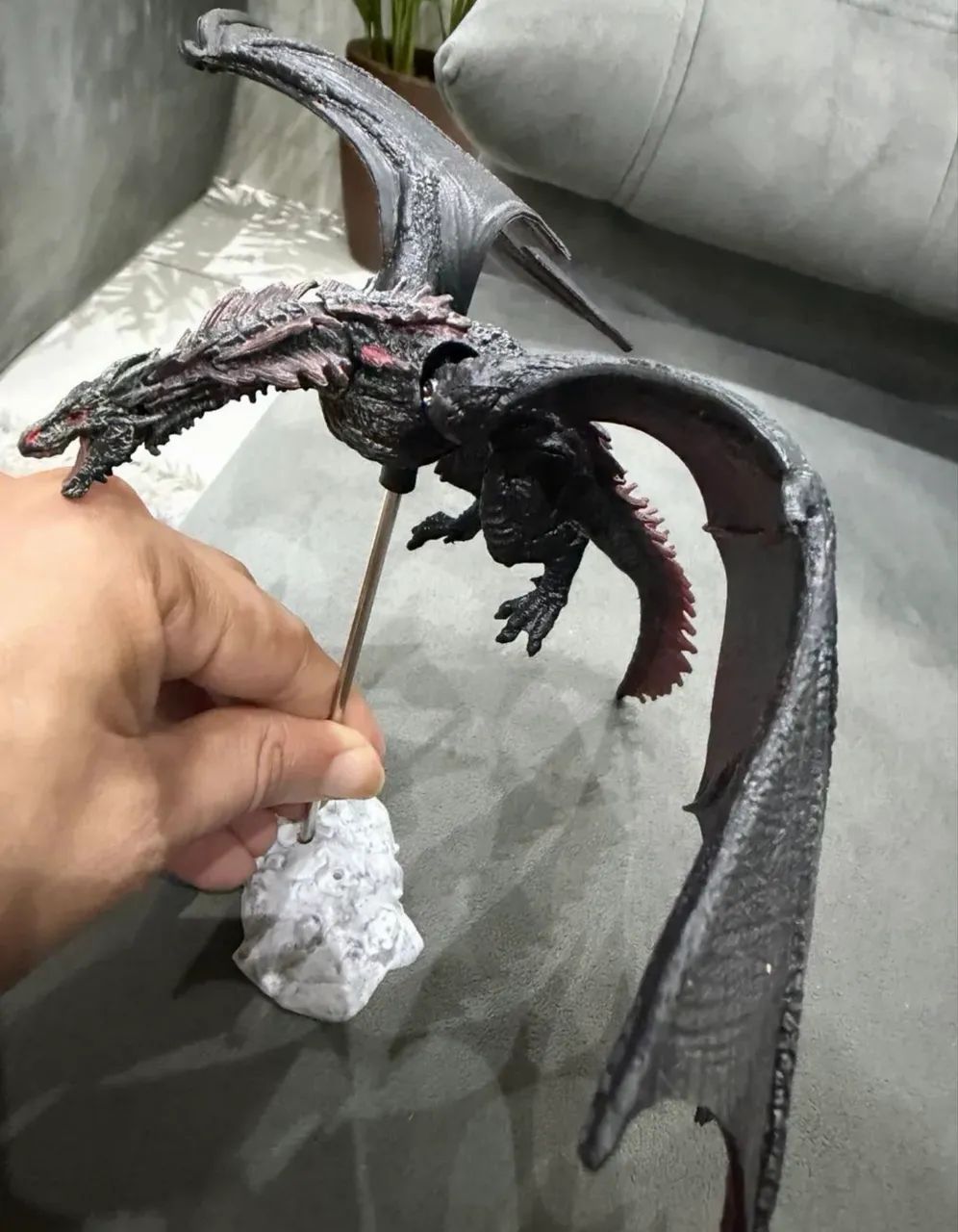 Action figure Drogon game of thrones - Foto 4