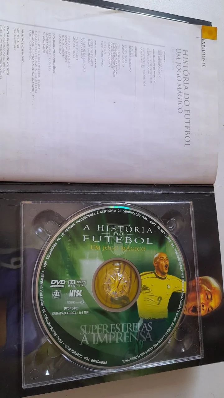 DVD A História do Futebol  - Foto 3