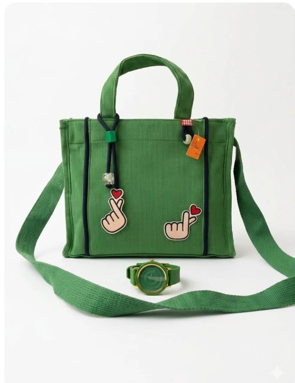Bolsa K-POP + Relógio ou Pulseira