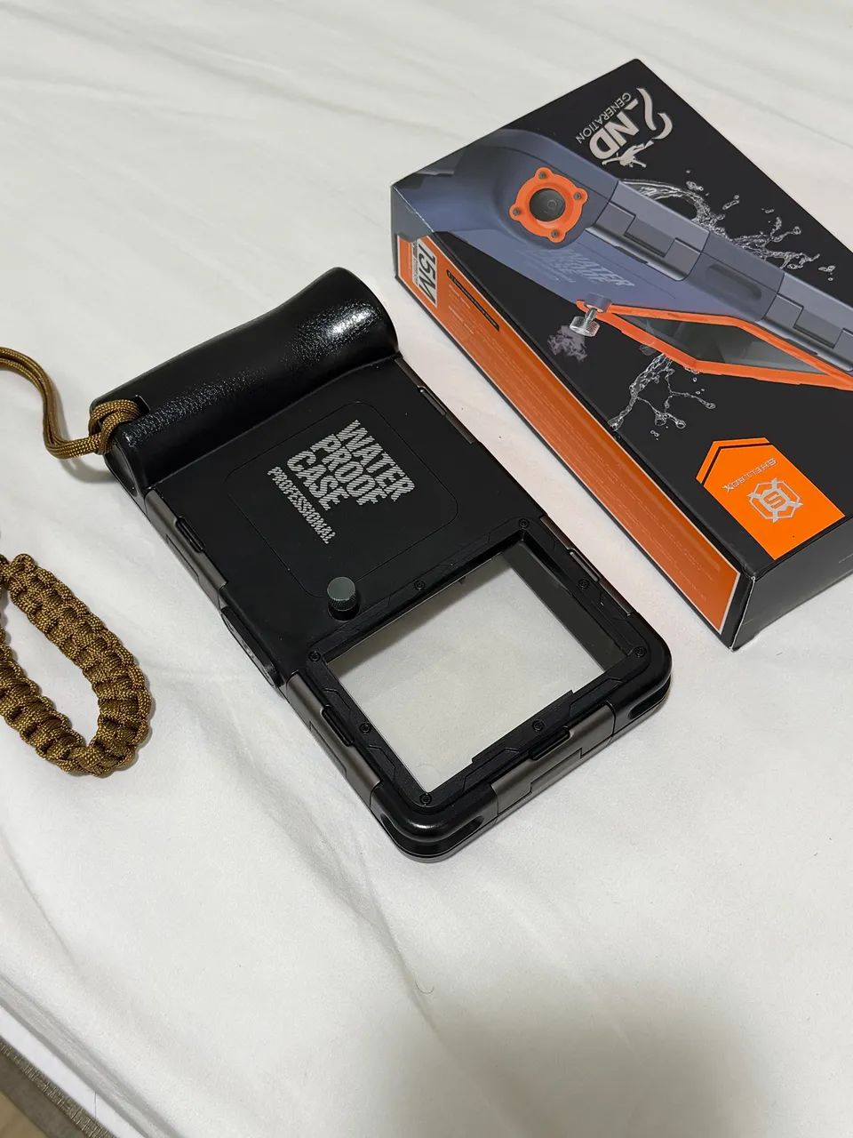 Case a prova d'agua para smartphone shellbox Waterproof case