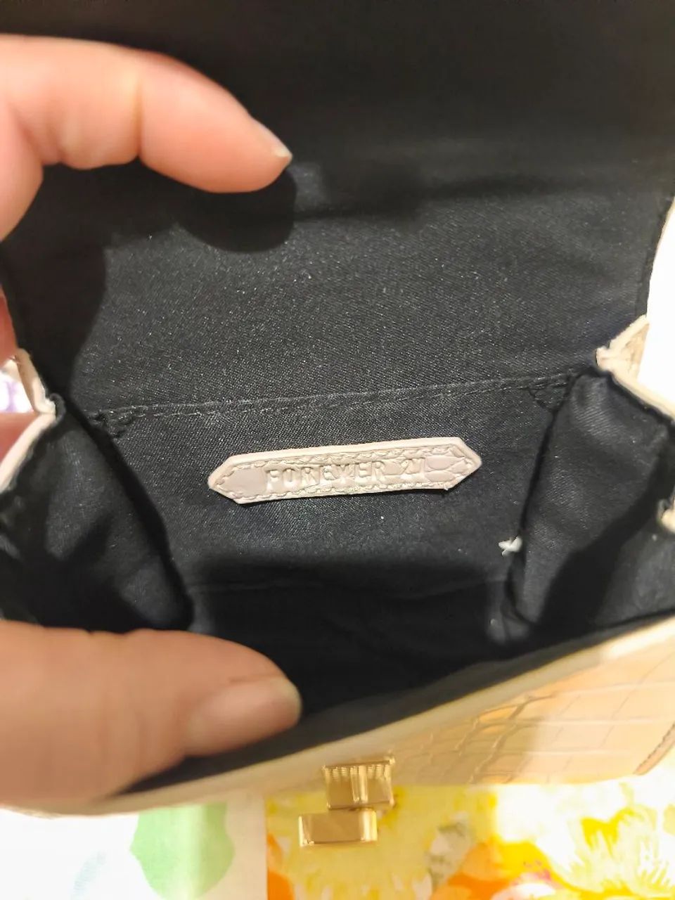 Mini bag nude Forever21 - Foto 5