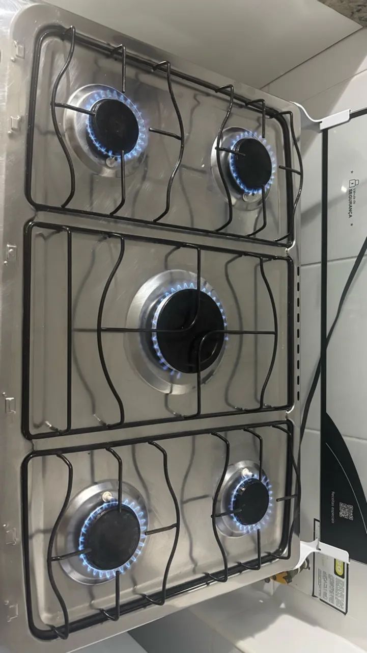 Fogão Esmaltec 5 bocas com acendimento automático - Foto 5