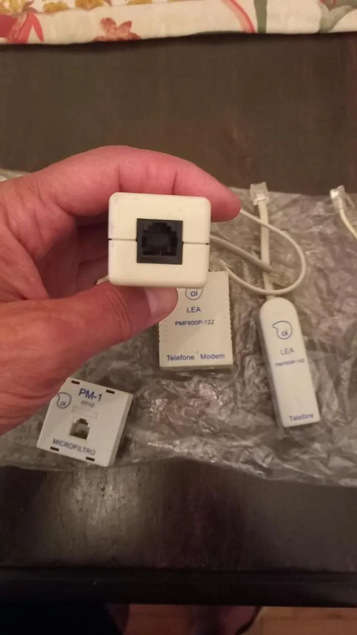 Adaptador modem+telefone - Foto 3