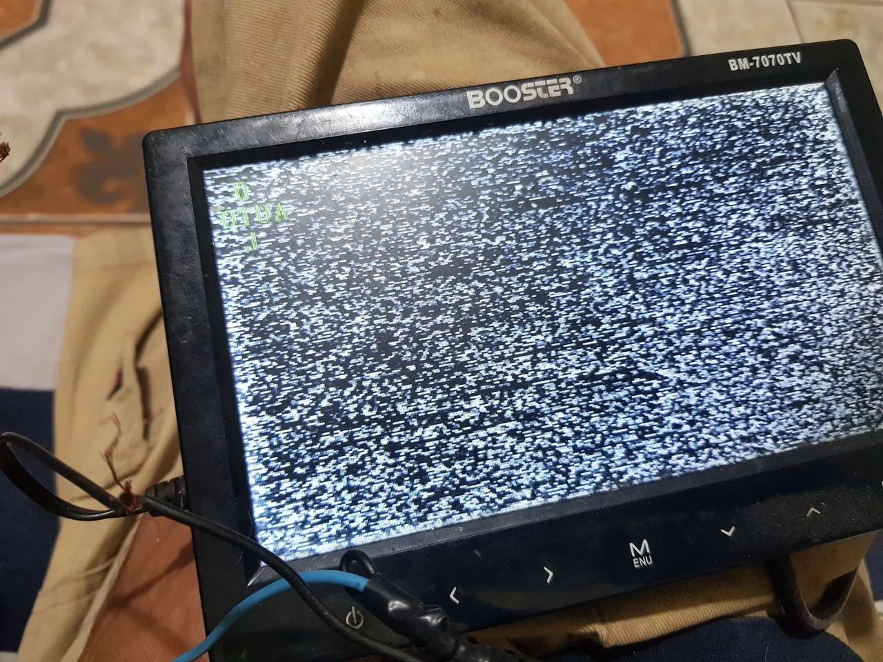 Tela7 polegadas lcd tv booster bm7070tv falta conector de vídeo  funcionando  - Foto 2