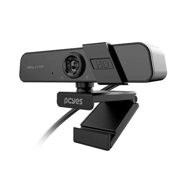 Webcam Pcyes Raza FHD-04 Full HD 1080P Com Microfone - WZetta - Foto 3