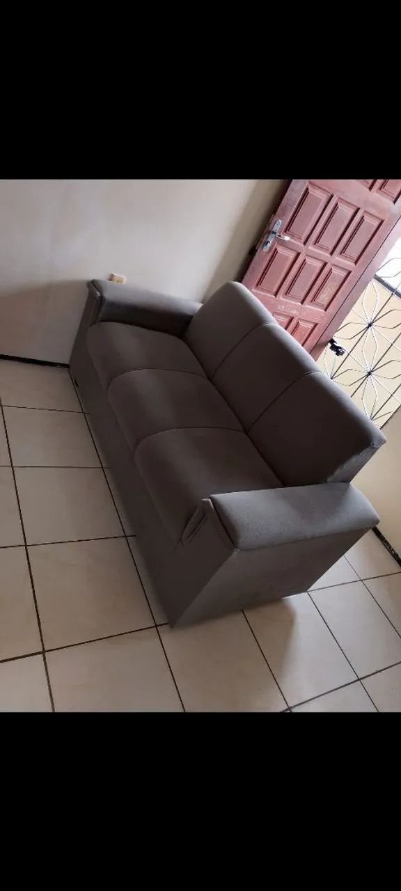 Conjunto de sofá 2 e 3 lugares 