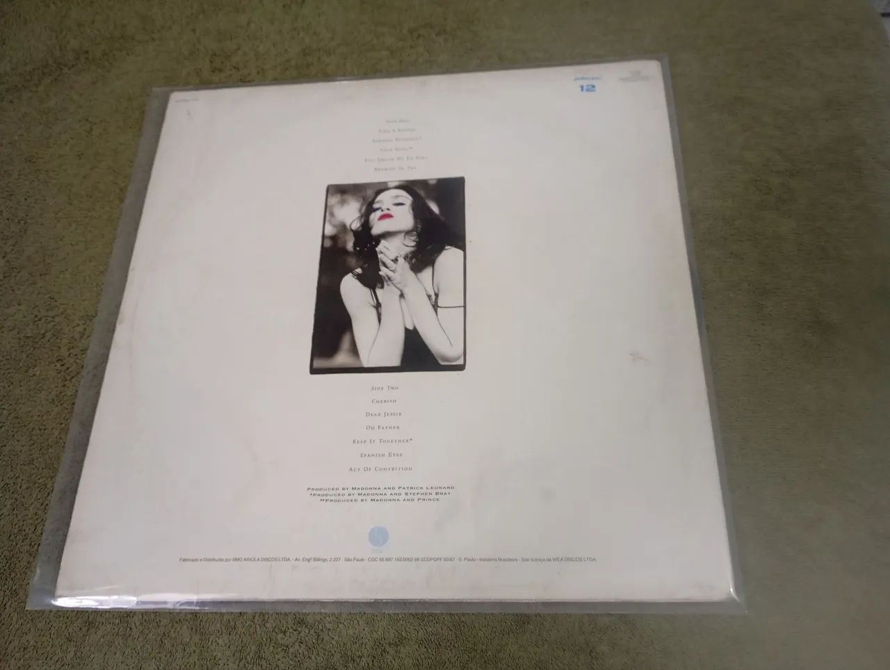 Lp Disco Vinil MADONNA com Encarte ÓTIMO ESTADO  - Foto 2