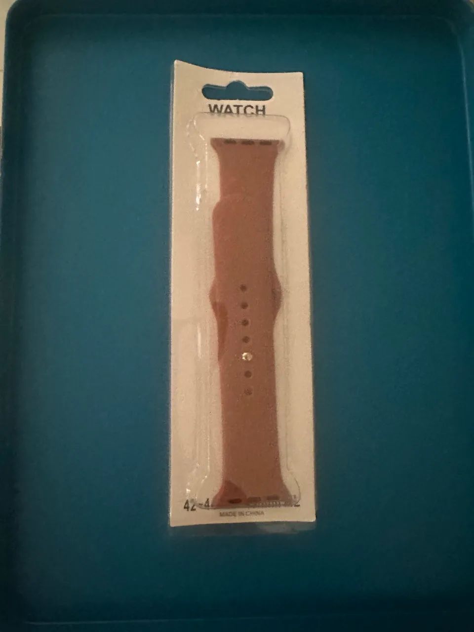 Pulseira nude caramelo Apple Watch 42mm - Foto 2