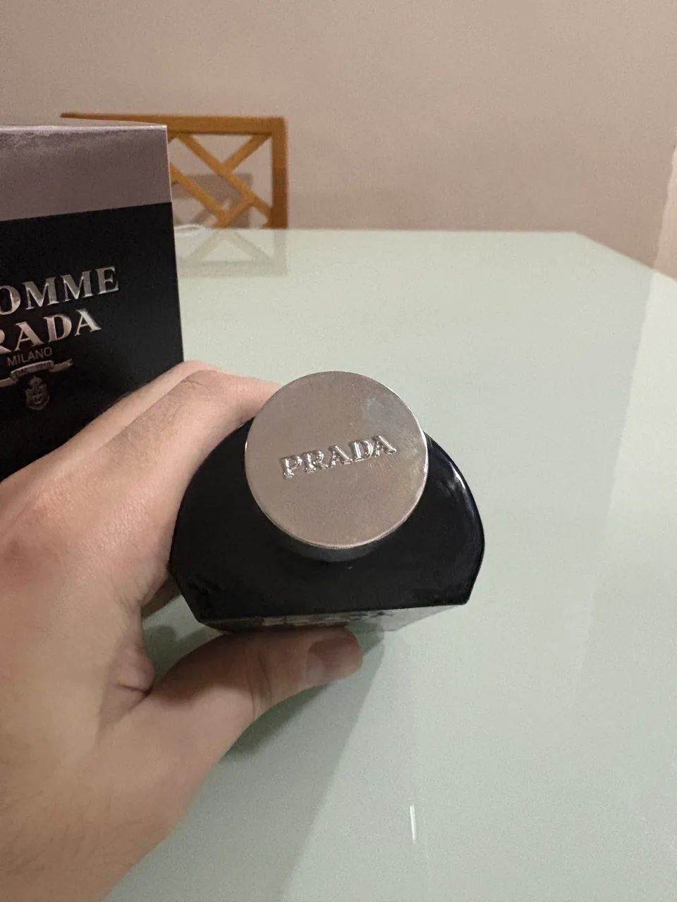 Perfume Prada Lhomme Intense 100ml Novo - Foto 4