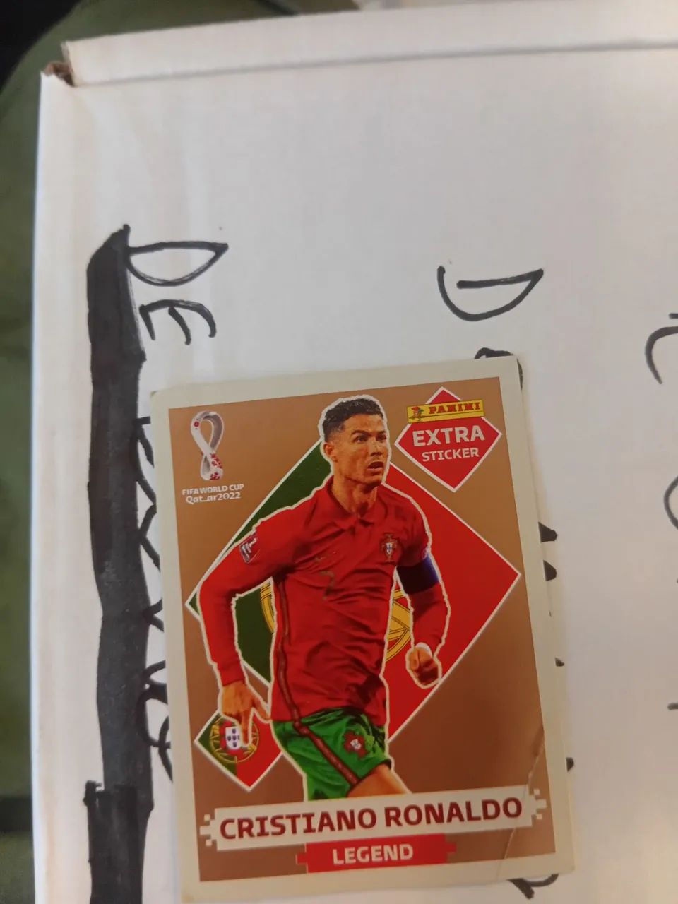 Cristiano Ronaldo legend bronze
