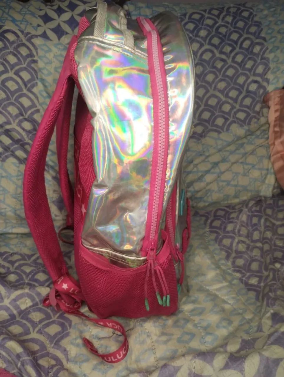 Mochila Luluca ótimo estado de conservação  - Foto 3