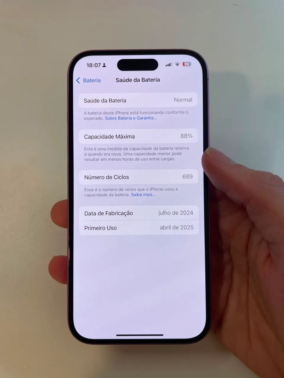 iPhone 16 128gb - semi novo  - Foto 5