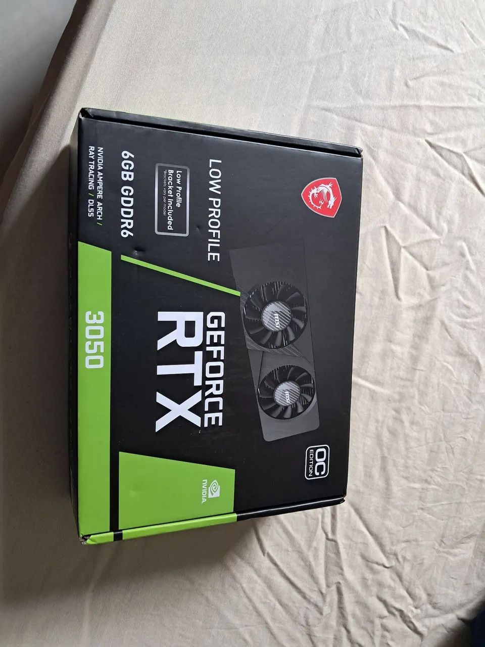 RTX 3050 6GB MSI Low Profile Nova