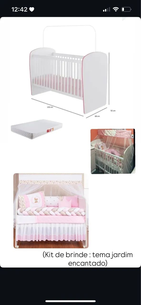 Berço completo  - Foto 2