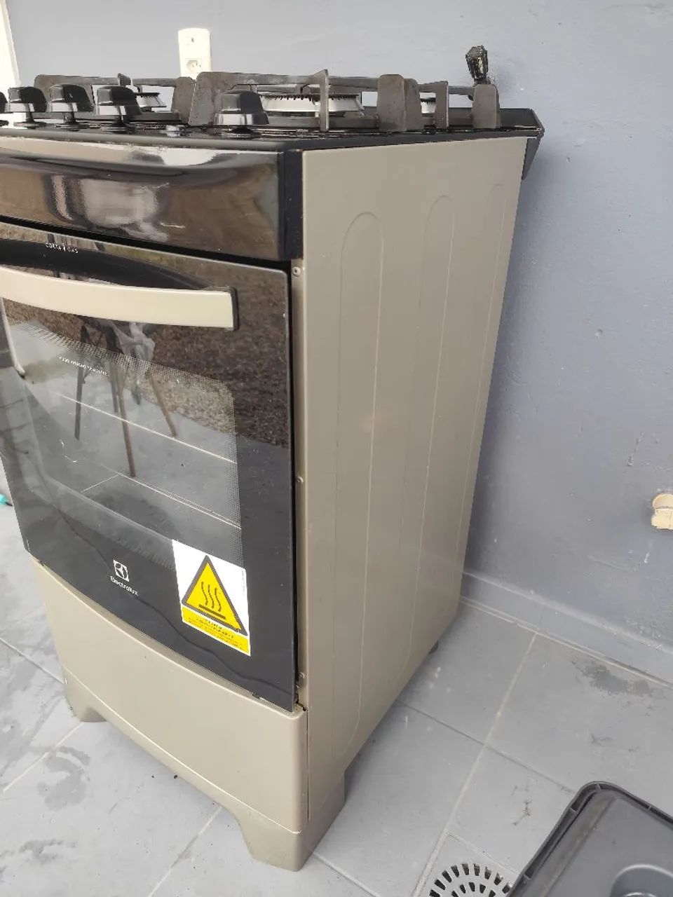 Fogão Electrolux Efficient 4 Bocas Mesa de Vidro Preto - Foto 3