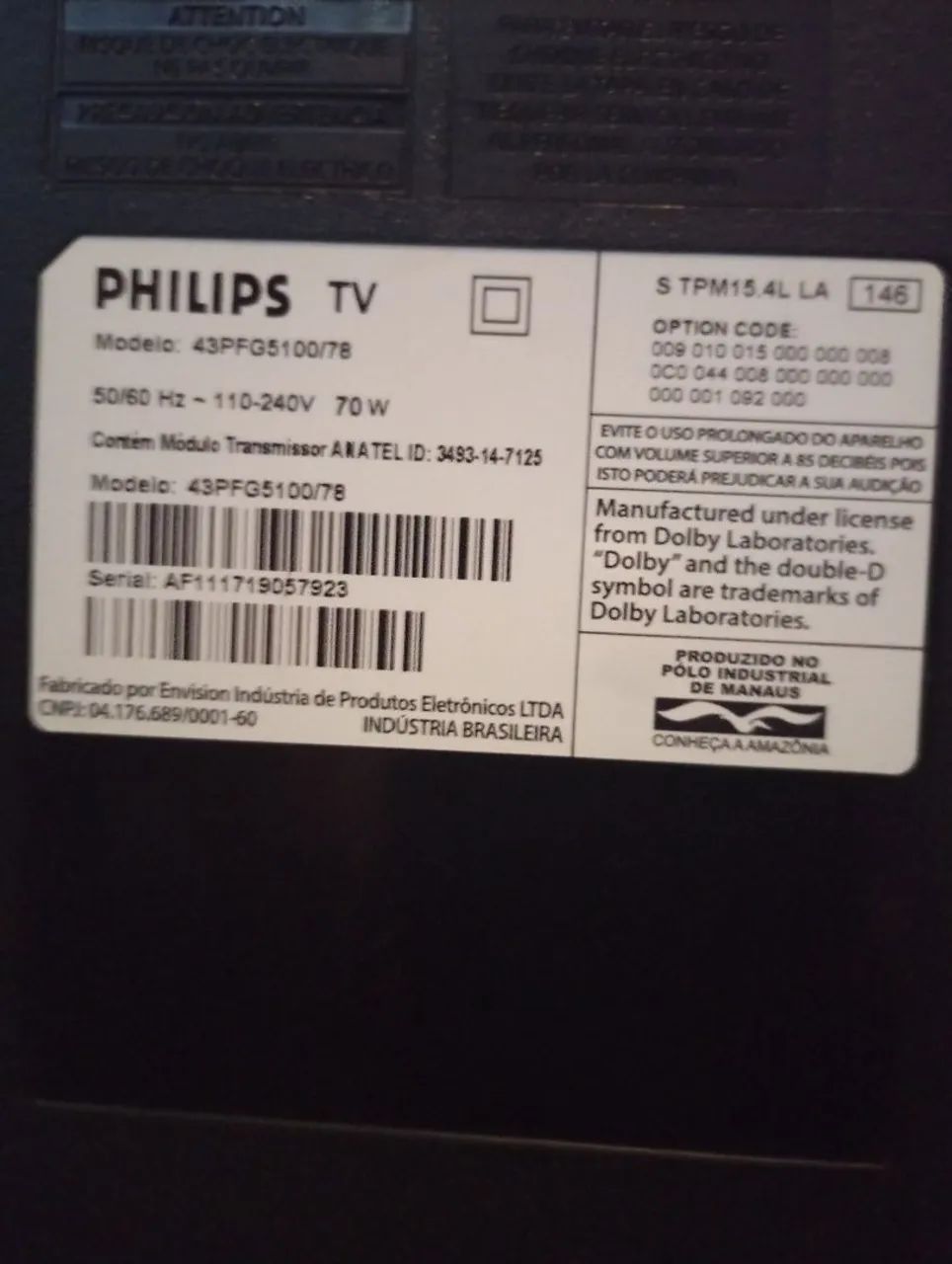 Smart tv Philips 43 polegadas  - Foto 5