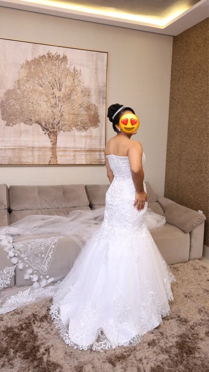 Vestido de noiva 2 em 1 - Foto 3