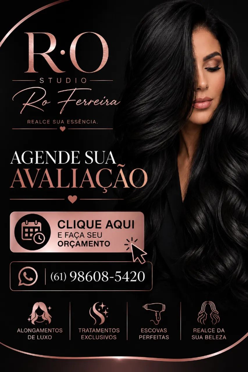 Studio Ro Ferreira mega hair