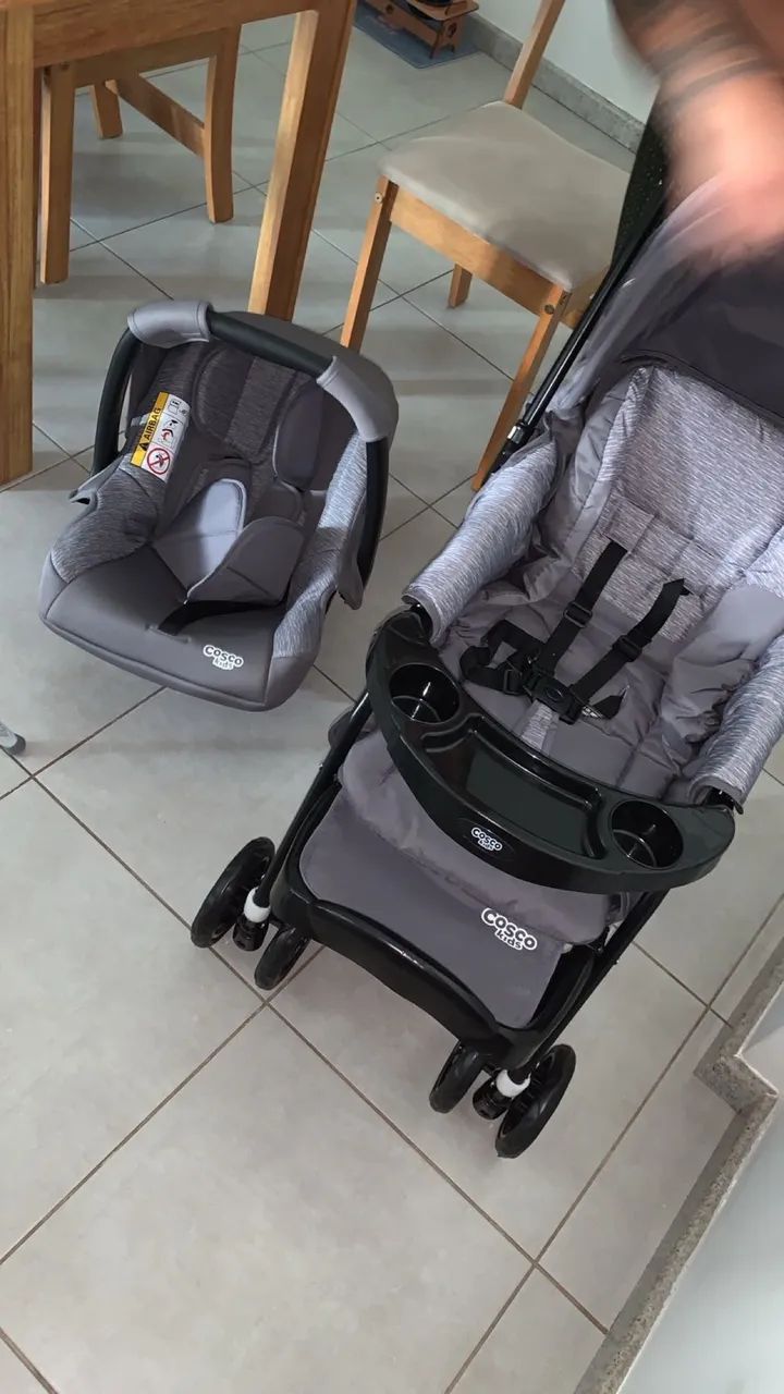 Vendo kit bebê conforto e carrinho  - Foto 3