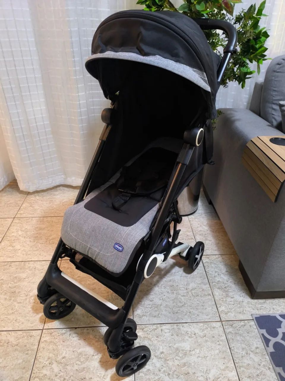 Carrinho de passeio Chicco Miinimo Black Night. Ultra compacto. - Foto 4