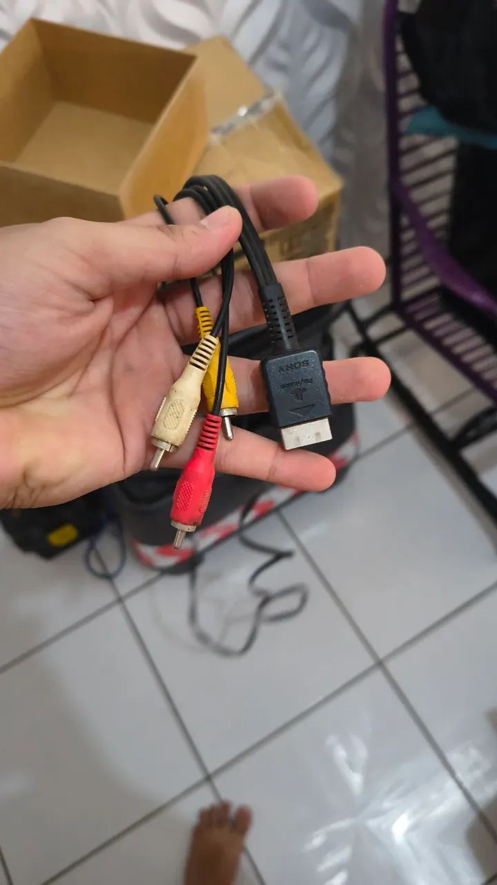 Cabo av PS2 original 