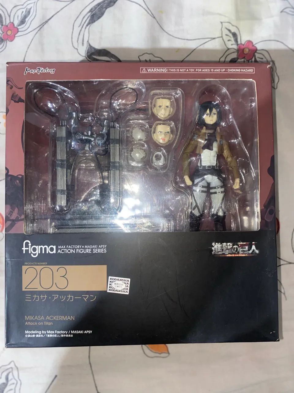 Action figure Figma Mikasa