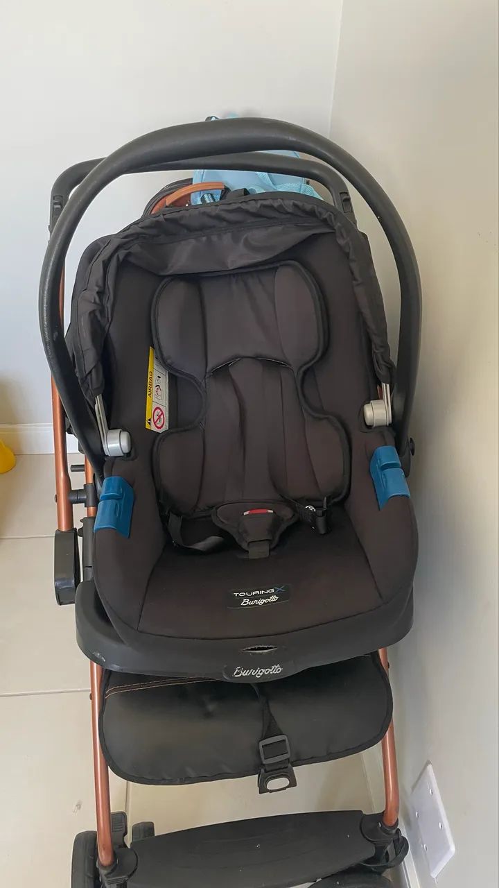 Carrinho + bebê conforto Burigotto - Foto 3