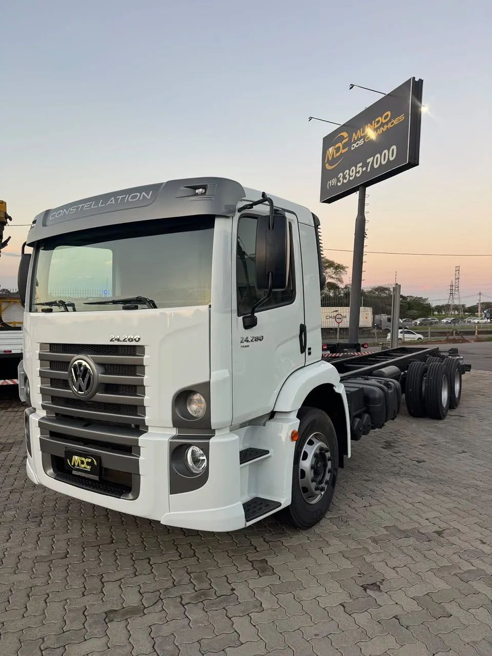 VW 24.280 CONSTELLATION 6X2 2023 NO CHASSI