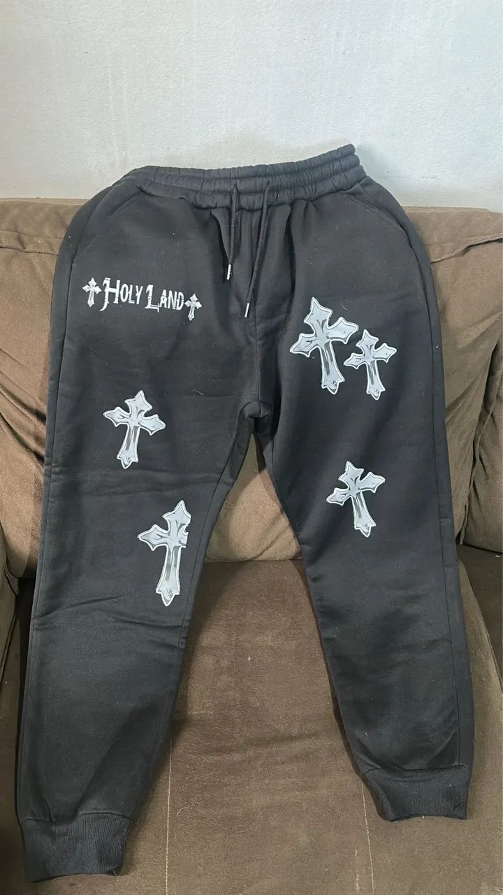 Calça moletom Chrome Hearts  - Foto 3