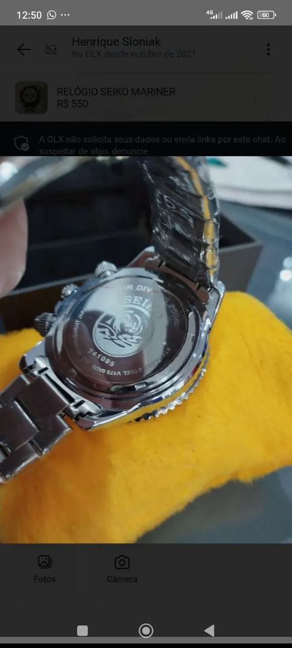 RELÓGIO SEIKO MARINER  - Foto 2