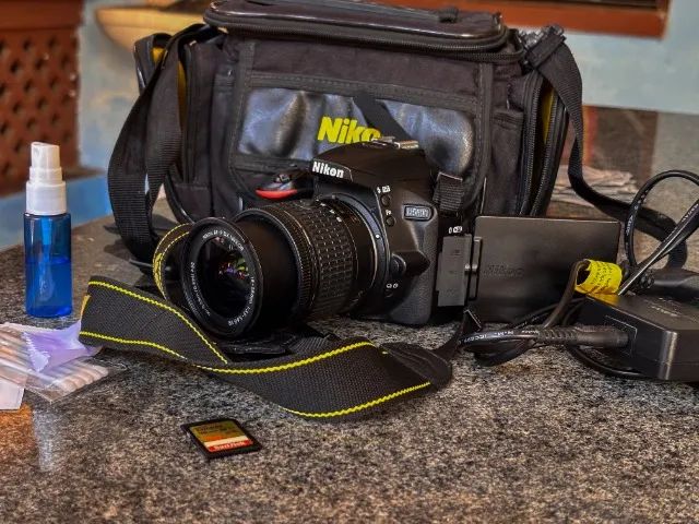 Câmera Nikon d5600 kit NOVA - Foto 4