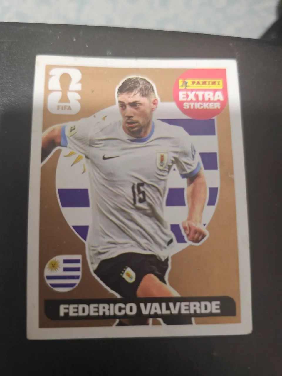 Figurinha do Frederico valverde bronze