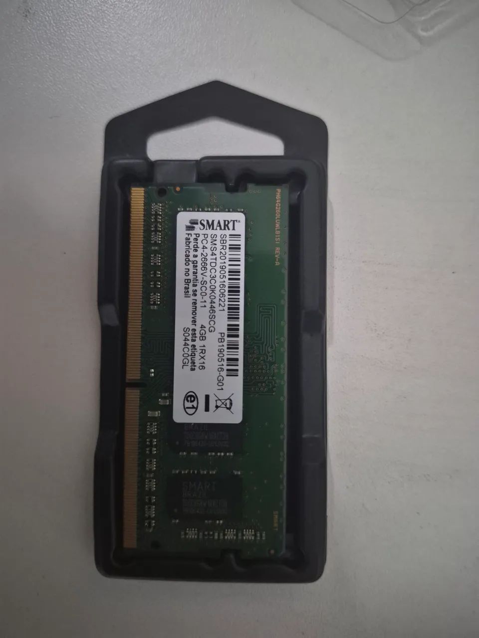 Memória Ddr4 4gb para notebook 