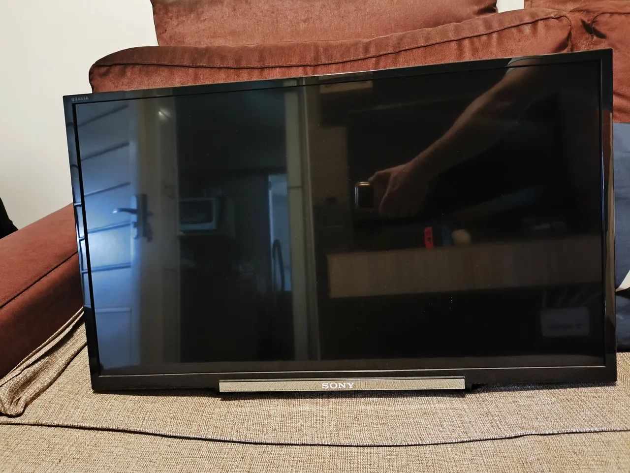 TV SONY 32 POLEGADAS MODELO KDL32R435A controle, suporte e fonte originais - Foto 2