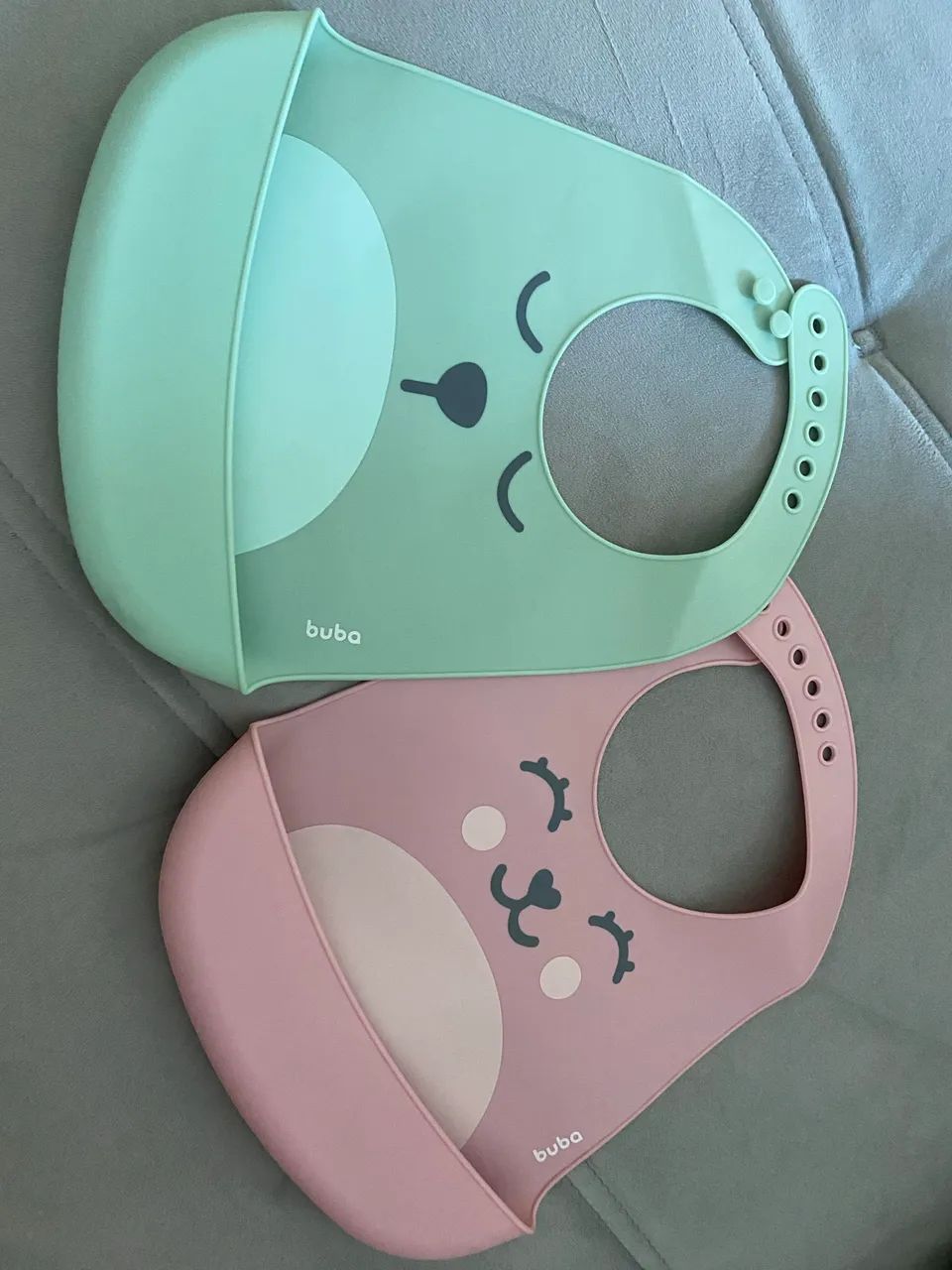 2 babadores impermeáveis buba 
