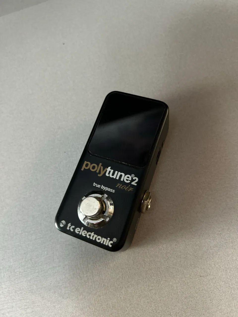 Pedal TC Eletronic Polytune 2 Noir Afinador - Instrumentos