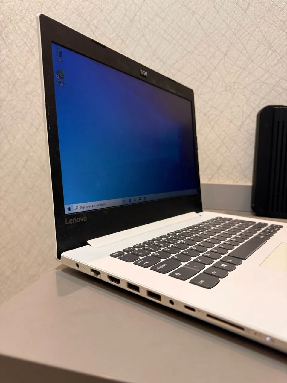 Notebook Lenovo Branco Intel Core i3 4GB RAM - Windows 10 - Foto 3