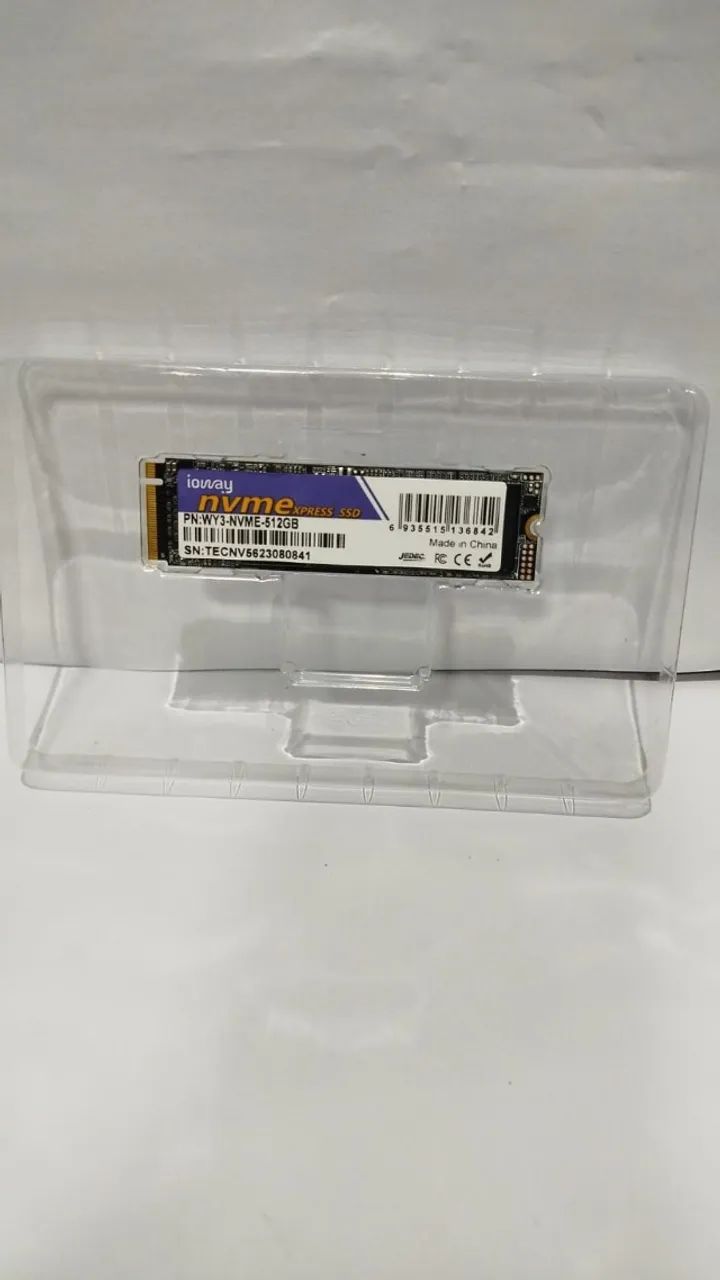 SSD 512GB NVME NOVO