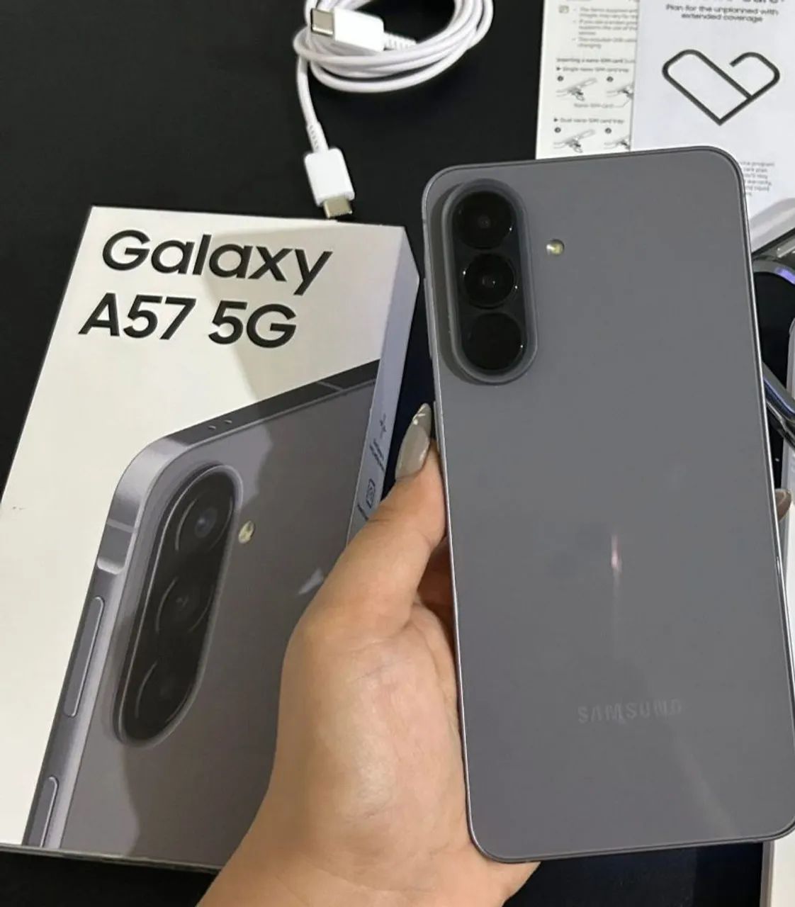 Samsung A57 ! 256Gb completo com nota ! 