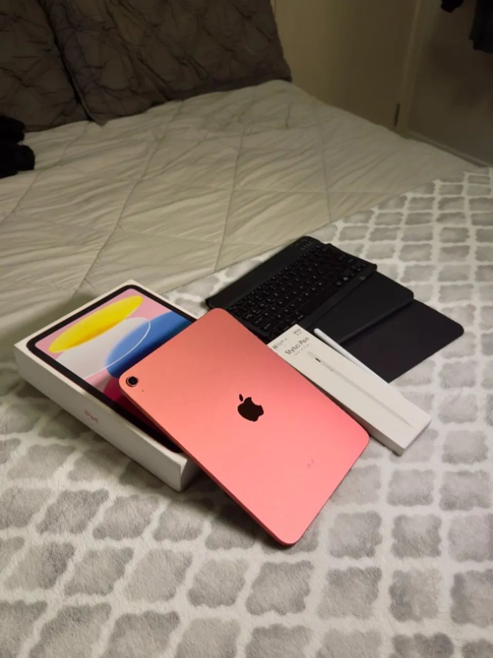 Ipad 10 - 64gb Rosa - Kit completo - Foto 5