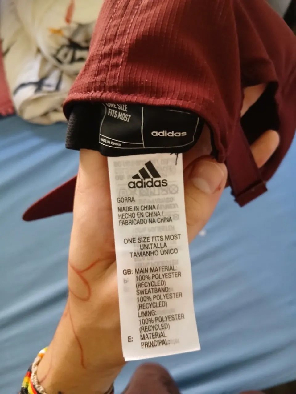 Boné Adidas Vermelho - Foto 4